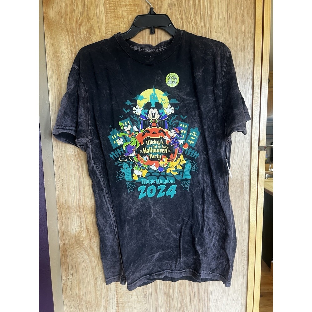 Disney World Parks Mickey's Not So Scary Halloween Party 2024 T-shirt - Adult M